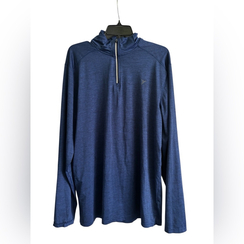 Old Navy Active Navy Blue 1/4-Zip Shirt